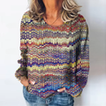 Britta® | Casual sweater with a color gradient